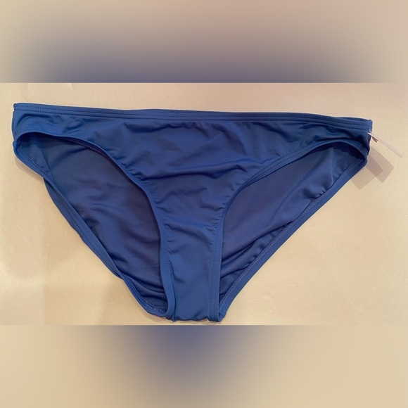 NWT MICHAEL Michael Kors Blue Bikini Bottom Size Large - Picture 1 of 7
